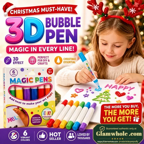 🎅Early Christmas Sales - Buy 1 get 1 free🎁Magic Puffy Pens