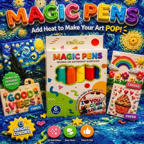 🎅Early Christmas Sales - Buy 1 get 1 free🎁Magic Puffy Pens