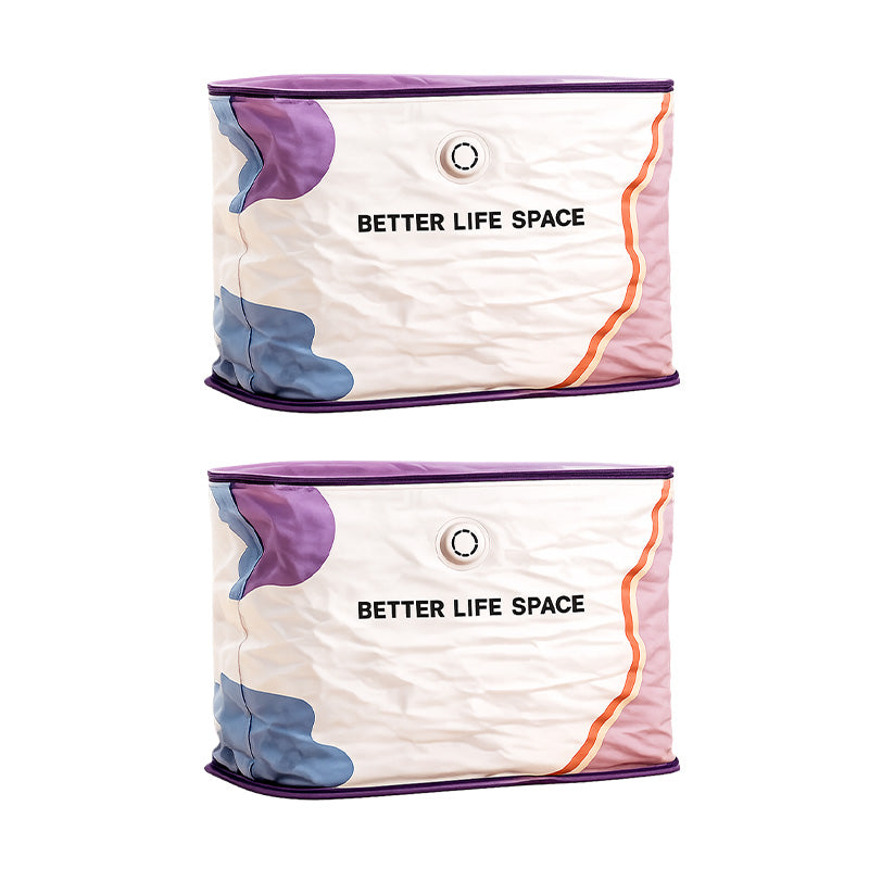 2026 HOT SALE✨ 50% OFF! 🔥No‑Pump Vacuum Storage Bags – Press & seal, no pump needed.