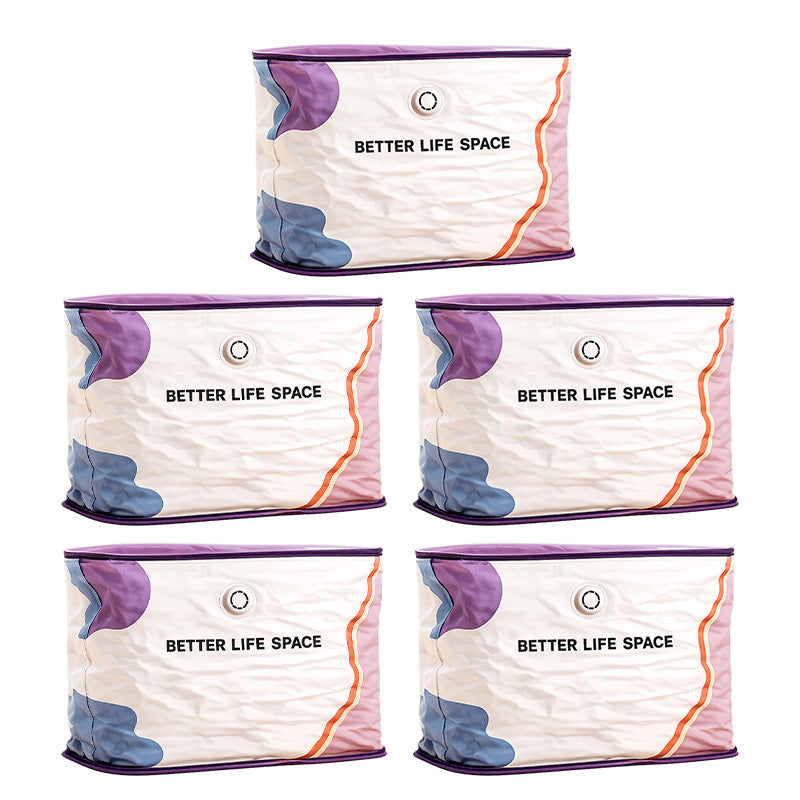 2026 HOT SALE✨ 50% OFF! 🔥No‑Pump Vacuum Storage Bags – Press & seal, no pump needed.