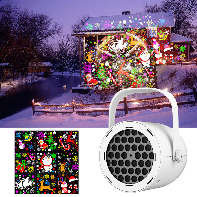 📢LAST DAY SALE ONLY 🔥🎅【🎁Best Christmas Gift🎁】🎄16-Pattern USB Christmas Projector Light